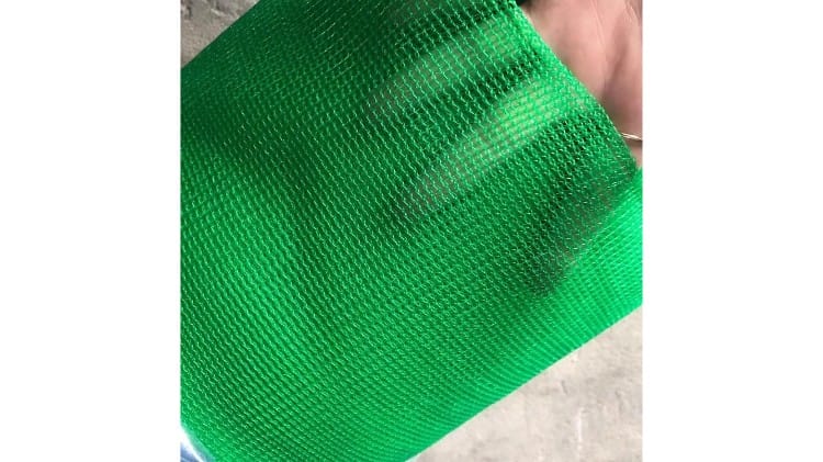 Lưới che nắng dệt kim màu xanh