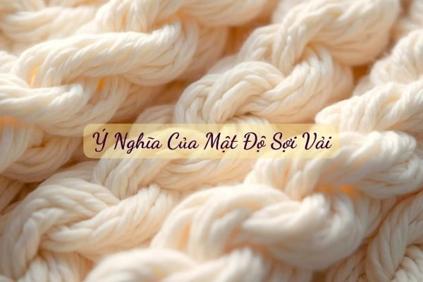 Mật độ sợi vải có ý nghĩa như thế nào