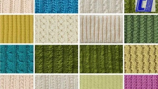 Các kiểu dệt kim phổ biến trong ngành dệt may hiện nay