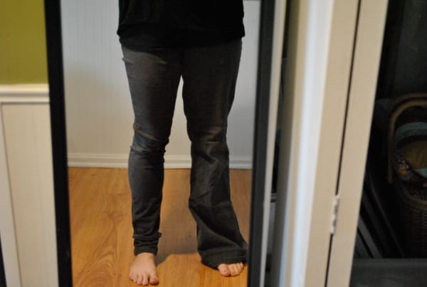 Không đo đều hai bên ống quần chưa khi sửa