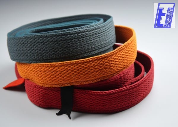 Cấu trúc dệt của dây thun lưng quần bản to