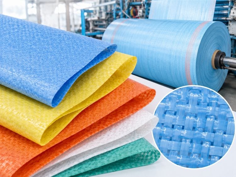 Cấu trúc dệt giúp PP dạng dệt chắc tay và chịu lực tốt hơn