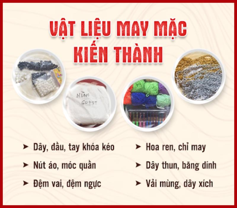 nhà cung cáp nguyen phụ liẹu kién thành