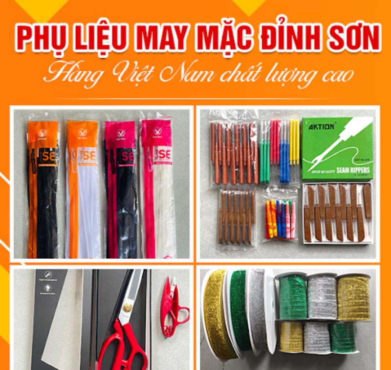 nhà cung cáp nguyen phụ liẹu dỉnh son