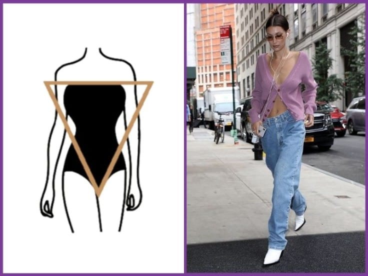 Kiểu vóc tam giác ngược