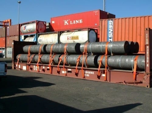 Thun bản rất lớn chuyên buộc hàng hoá