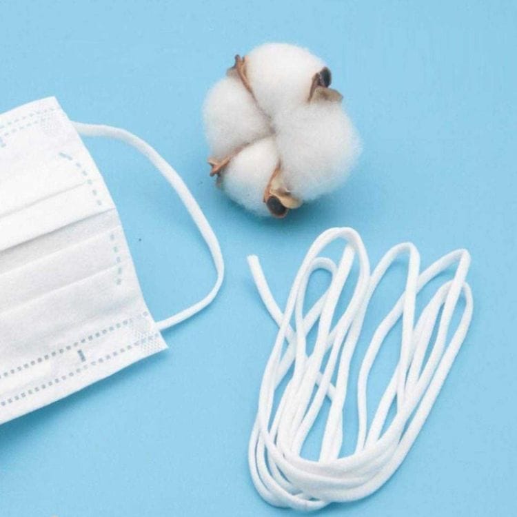 Dây thun dùng trong khẩu trang và y tế cần chú ý độ mềm, độ đàn hồi và cảm giác tiếp xúc da