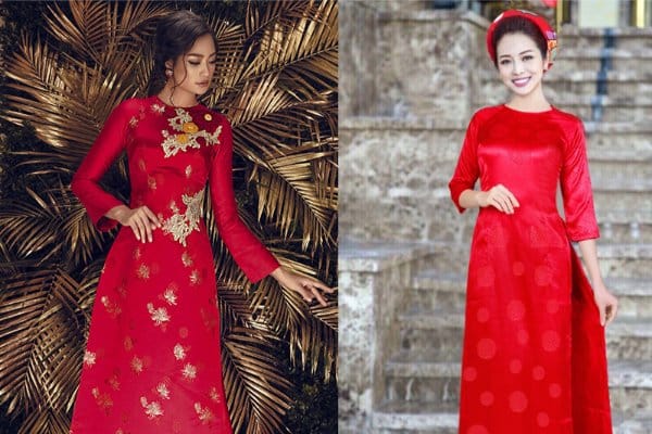 May dựa trên form áo dài