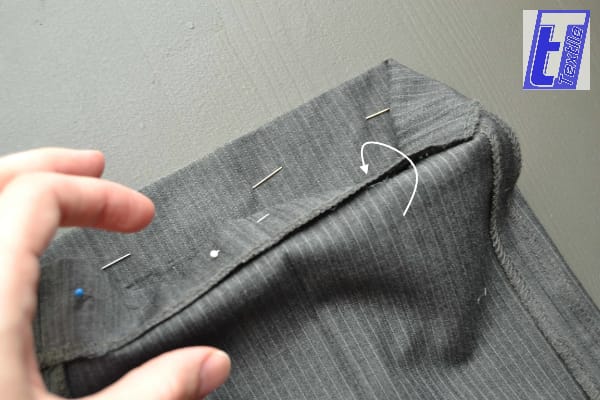 Nới đường may trong ống quần