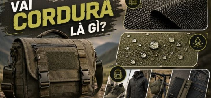 Vải Cordura là gì? Đặc điểm, các loại phổ biến và ứng dụng