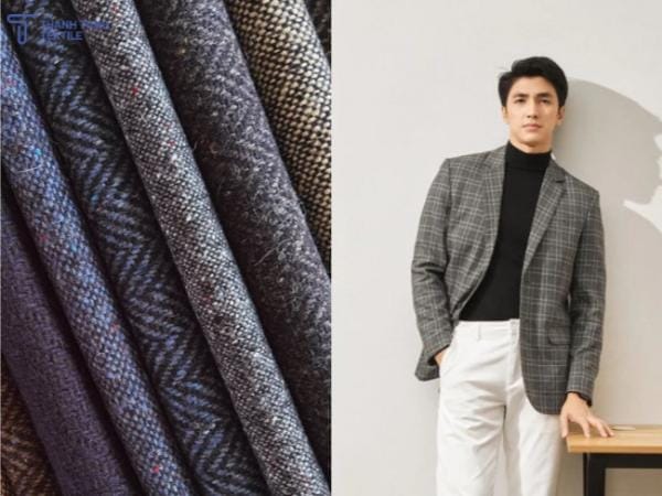 Vải dệt thoi hay được dùng để may vest