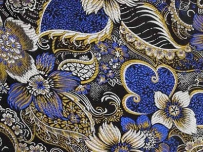 Vải gấm hoa nổi có hoạ tiết như thế nào?