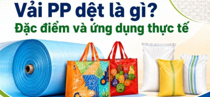 Vải PP dệt là gì? Cách nhận biết và ứng dụng