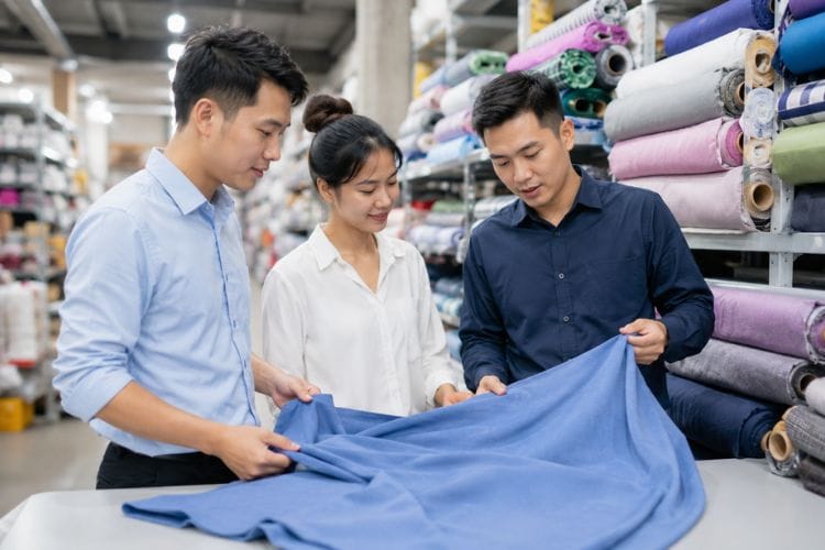 Nhà cung cấp vải dệt thoi ảnh hưởng đến hiệu quả sản xuất 